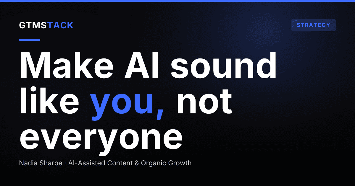 How to Make AI Write in Your Brand Voice