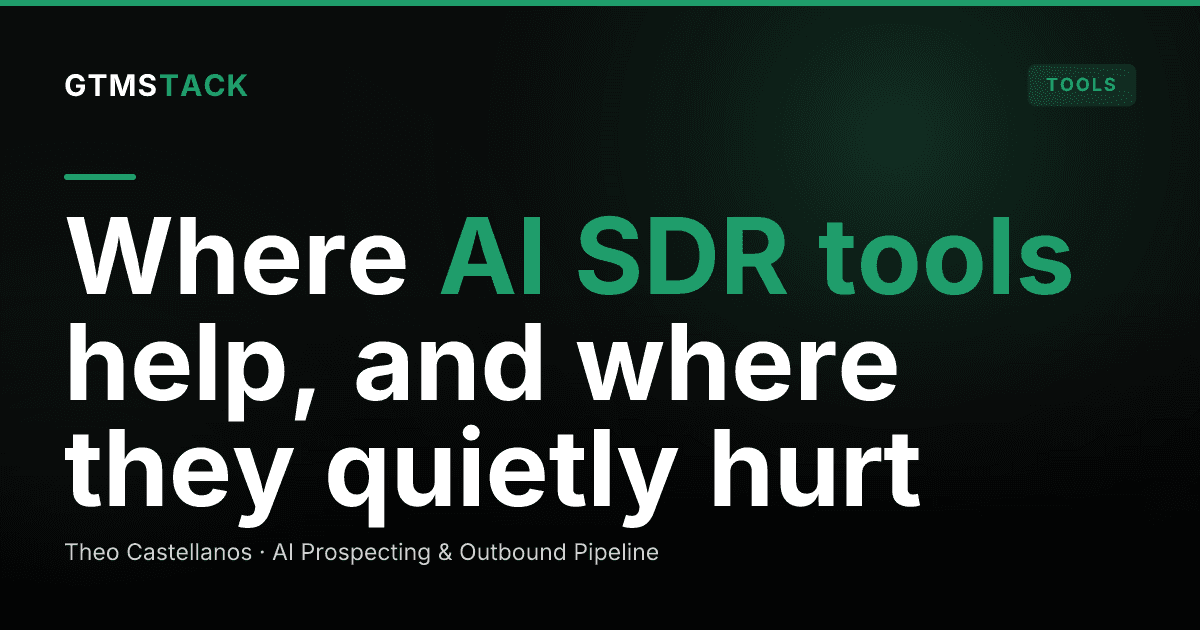 AI SDR Tools Compared: Do They Actually Work?