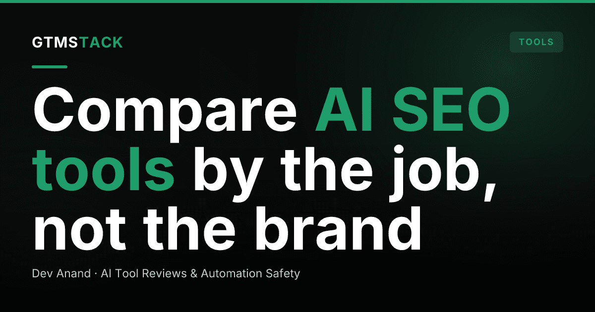 AI SEO Tools Compared for 2026