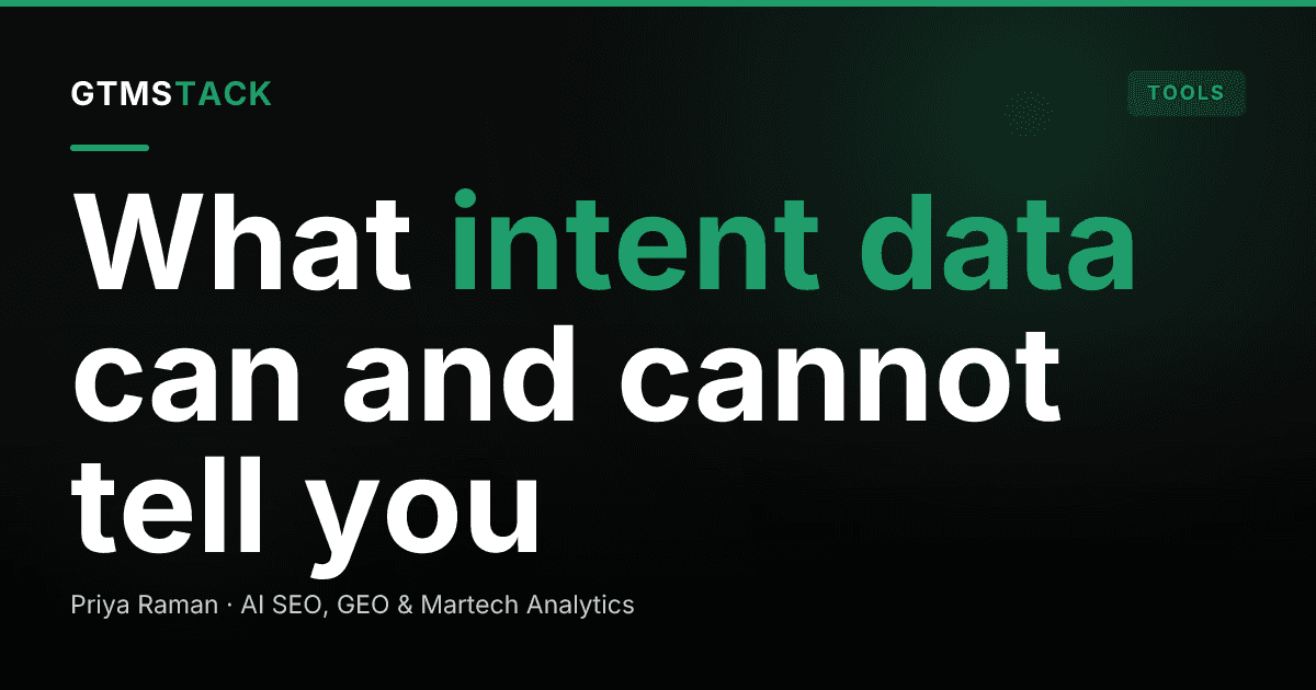 What Is Intent Data? A B2B Marketer's Guide