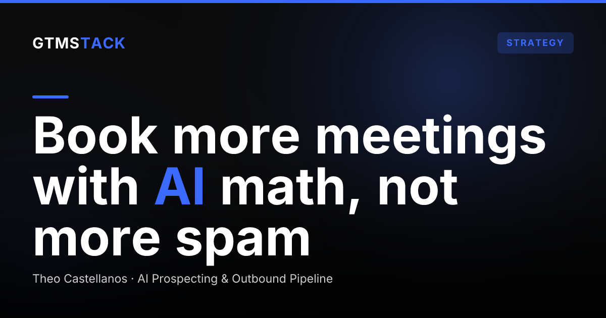 How to Book More Sales Meetings With AI