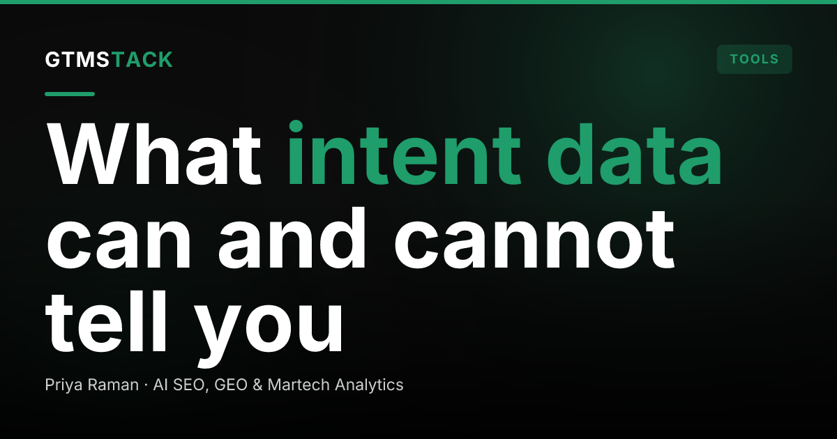 What Is Intent Data? A B2B Marketer's Guide